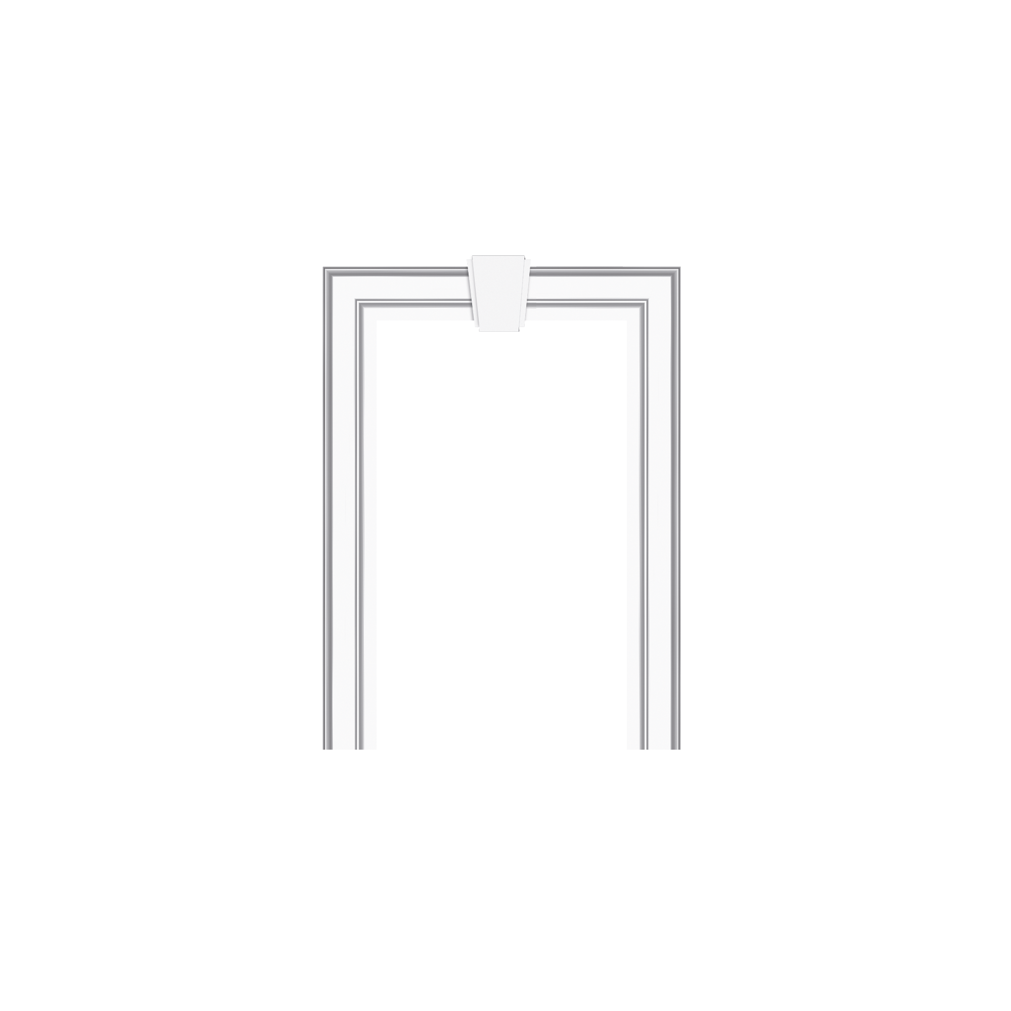 Kominek drzwi ściana KDS-31 Cezar Biały