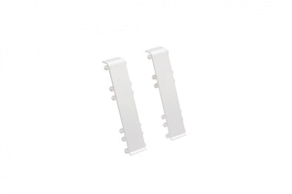 Łącznik do listwy przypodłogowej Hi Line 23,4x75mm 1kpl=2szt Cezar Biały RAL9003 Połysk