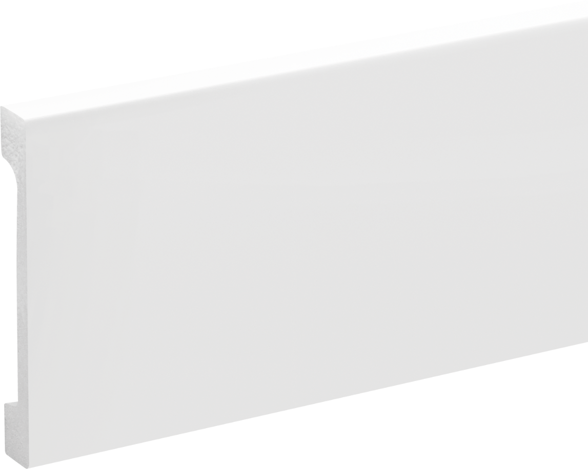 Listwa przypodłogowa LPC-29 99x16mm Cezar Biały Mat 2,44m