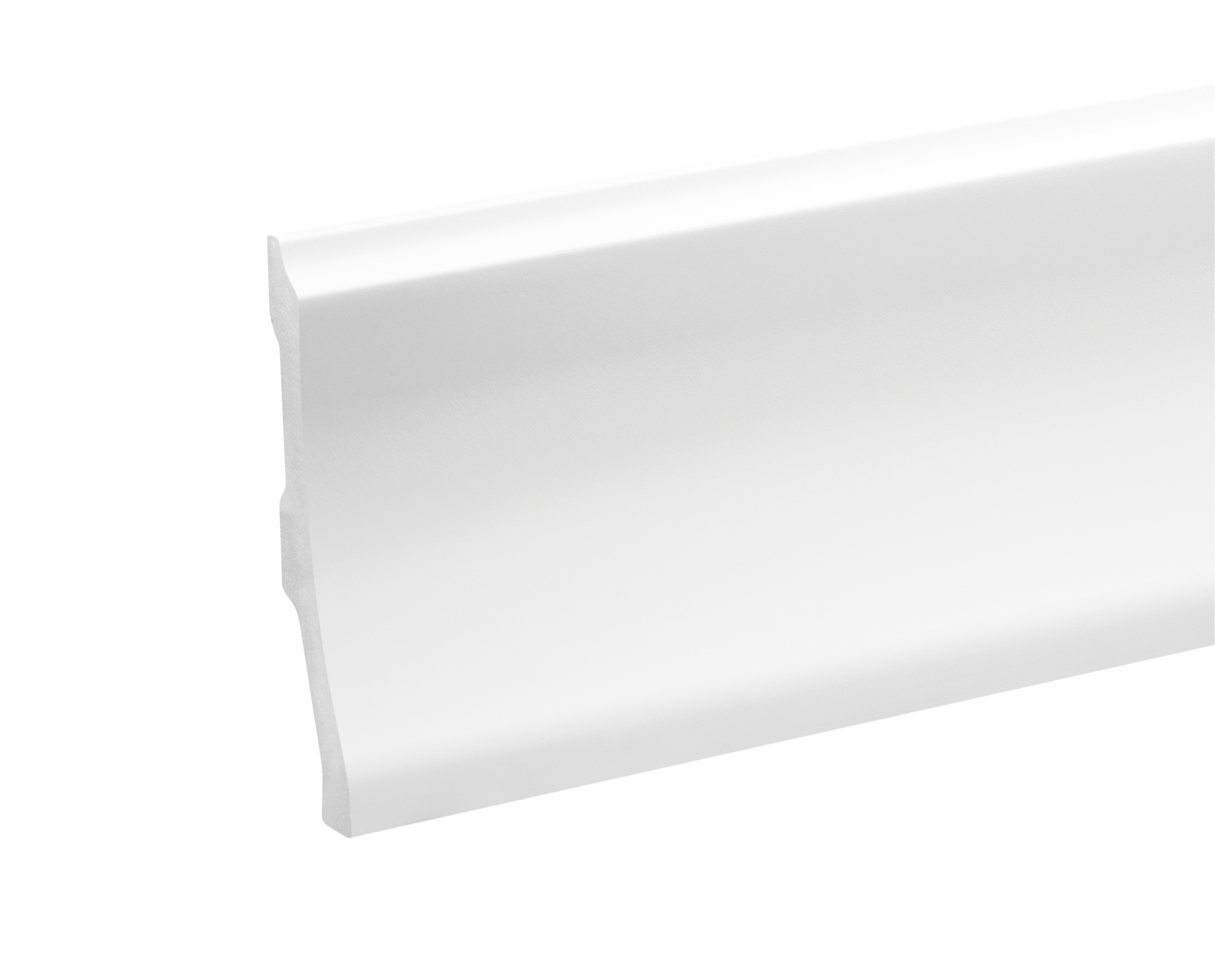 Listwa przypodłogowa LPC-34 120x26mm Cezar Biały Mat 2,44m