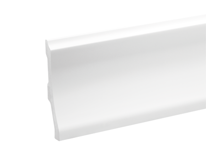 Listwa przypodłogowa LPC-34 120x26mm Cezar Biały Mat 2,44m