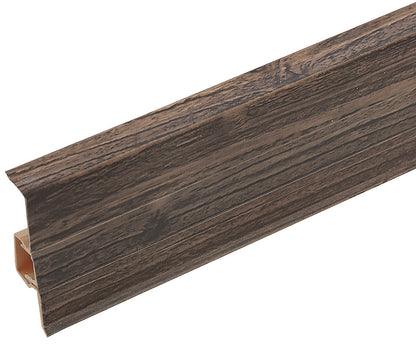 Cezar60 PVC skirting board 20x60mm Cezar Porter Oak Dark Matte 2.50m