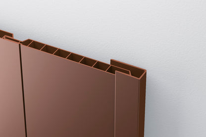 Starting strip for PVC wainscoting Cezar Graphite RAL7024 Matt 3m