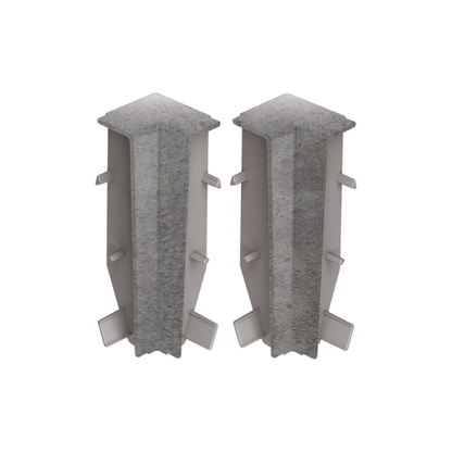 Narożnik wewnętrzny do listwy przypodłogowej MASTERLINE 15x60mm 1kpl=2szt Cezar Grenlandia Mat