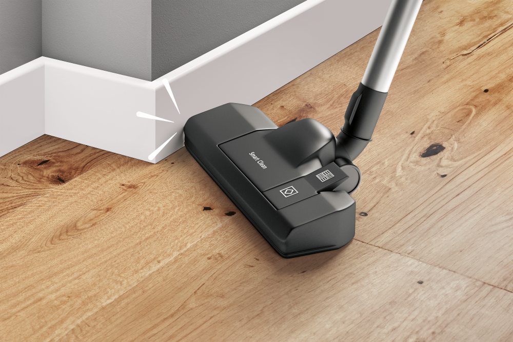 MDF skirting board 80x13mm Cezar Greywick semi-matt 2.20m