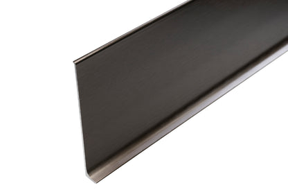 Aluminum skirting board 100mm Cezar Kawa El-Poler Brushed Gloss 2.50m