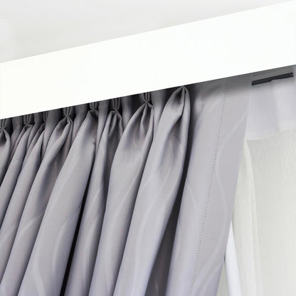 Maskownica PVC PROLINE 50x3000mm Cezar Biały