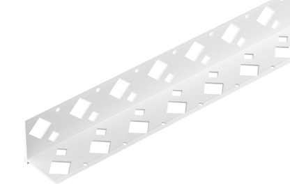 Угловые ПВХ обои Cezar, белые, матовые, RAL9003, 2,62 м