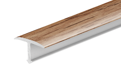 Smooth aluminum joint profile 14mm Cezar Oak Hamilton Matt 2.50m