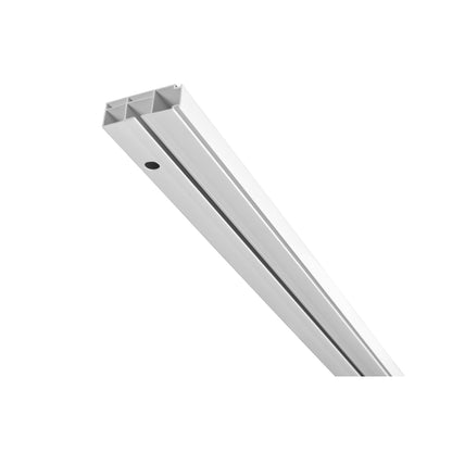 Szyna sufitowa PVC pojedyncza + akcesoria PROLINE1 Cezar Biała 2,50m