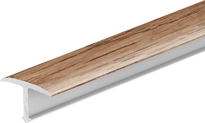 Smooth aluminum joint profile 14mm Cezar Oak Hamilton Matt 2.50m