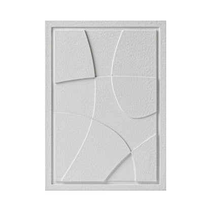 Wall Decor 500x700x18mm ABSTRACT 1 MURSO Bianco