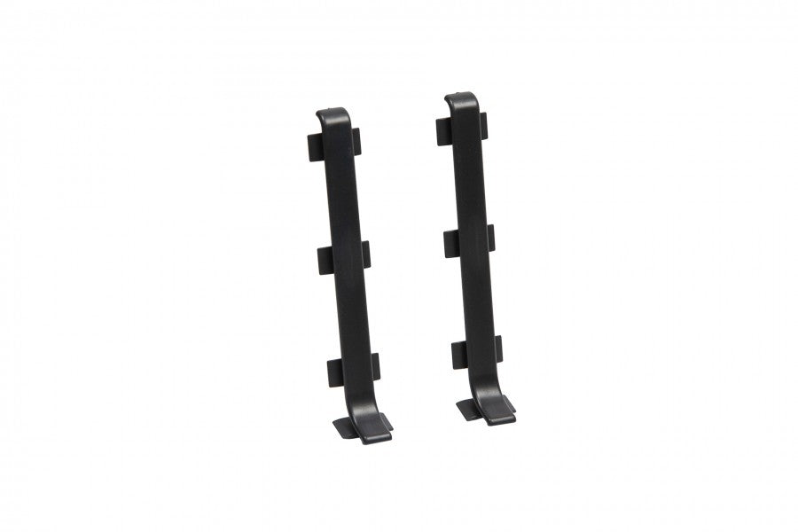 Łącznik do listwy przypodłogowej LP80 cokołowa 80mm 1kpl=2szt Cezar Szary Ciemny RAL7021 Mat