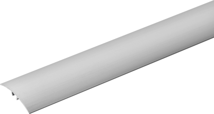 Profil progowy płaski aluminiowy 30mm klejony Cezar Srebrny Mat 0,93m