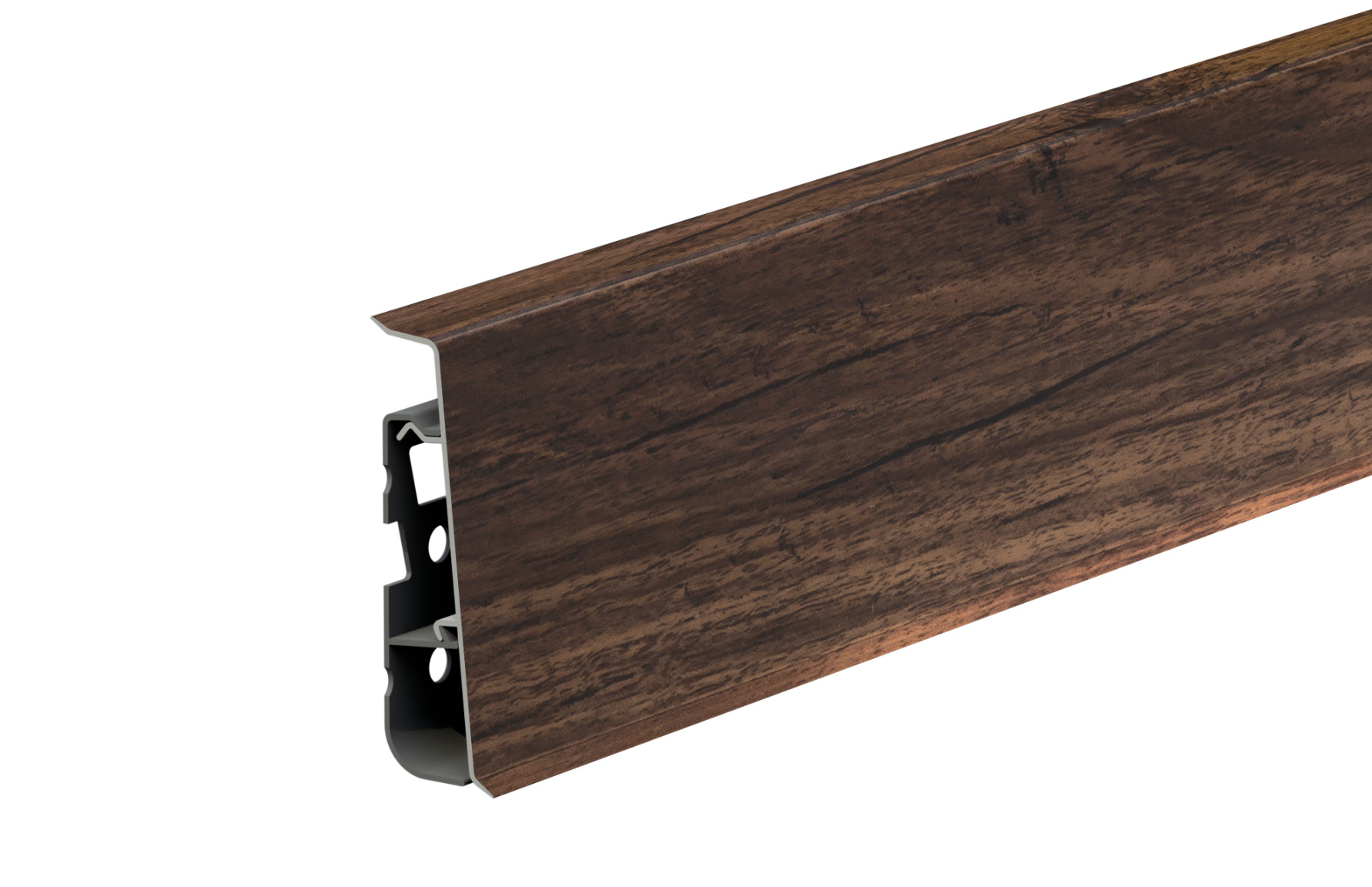 Listwa przypodłogowa PVC Hi Line Prestige 22x75mm Cezar Dąb Leonardo Mat 2,50m