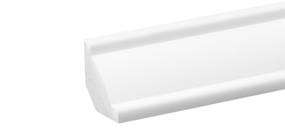 Listwa przypodłogowa LPC-01 21,6x21,6mm Cezar Biały Mat 2,44m