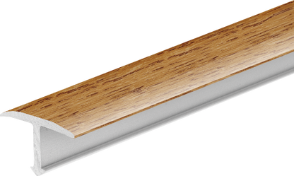Smooth aluminum joint profile 20mm Cezar Golden Oak Matte 2.50m