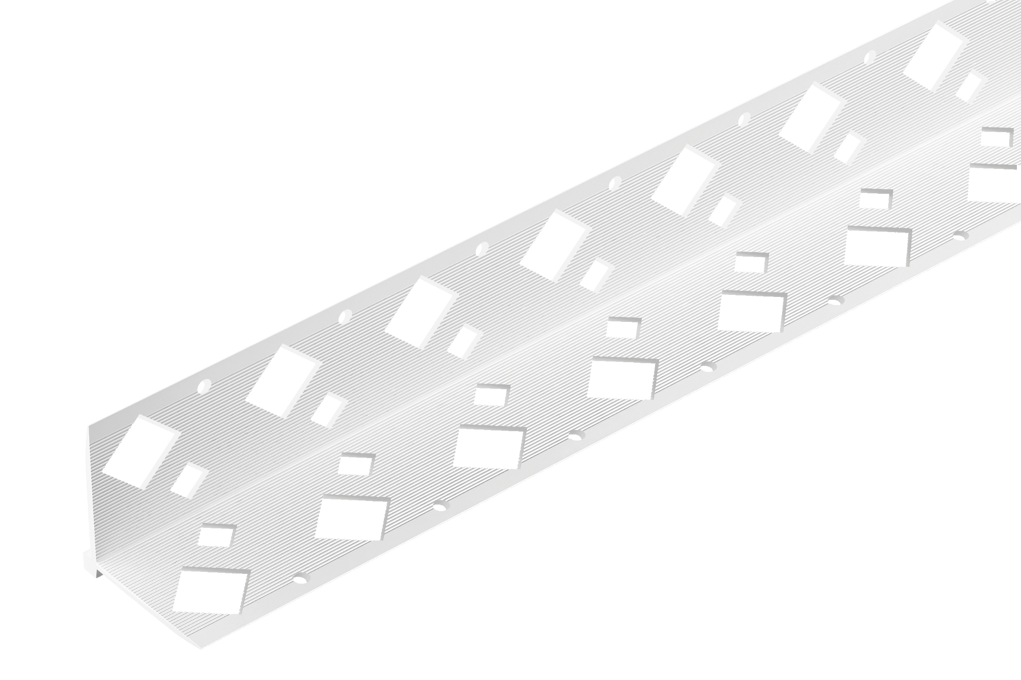 Narożnik do tapet PVC Cezar Biały RAL9003 Mat 2,62m