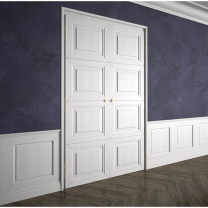 Listwa naścienna gładka LNG-29 Cezar Biały Mat 2,44m