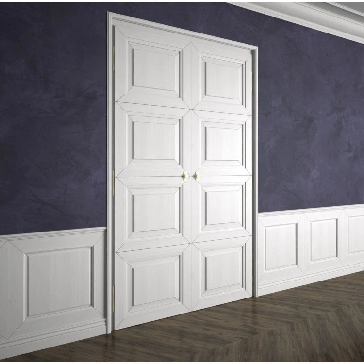 Listwa naścienna gładka LNG-29 Cezar Biały Mat 2,44m