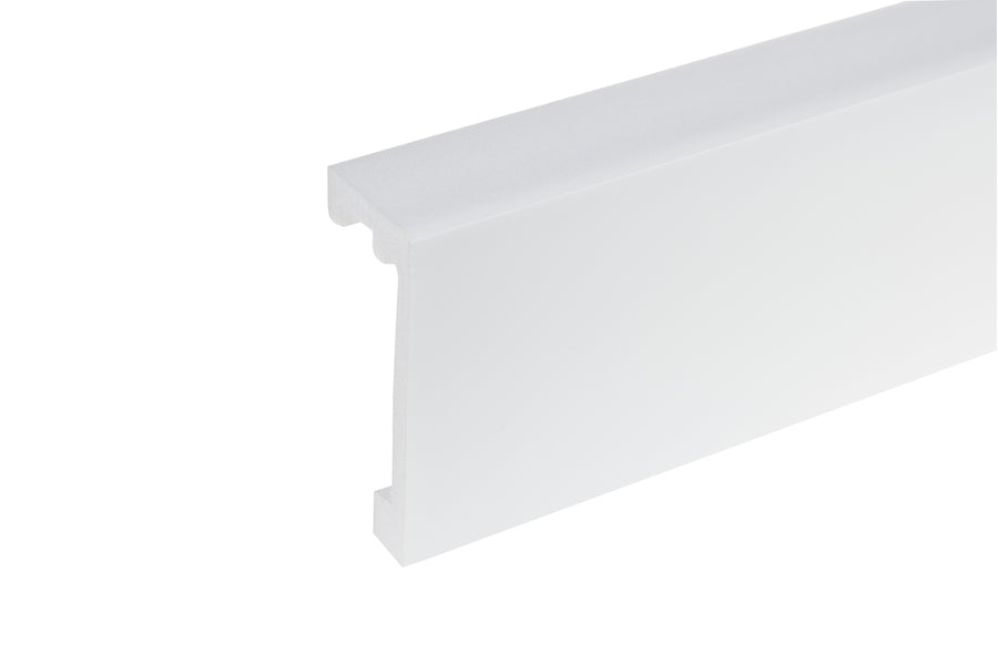 Listwa karniszowa 100x40mm Cezar Biały Mat 2,44m