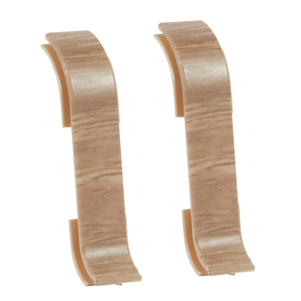 Connector for Classic skirting board 22x59mm 1 set = 2 pcs Cezar Oak Canyon Matt