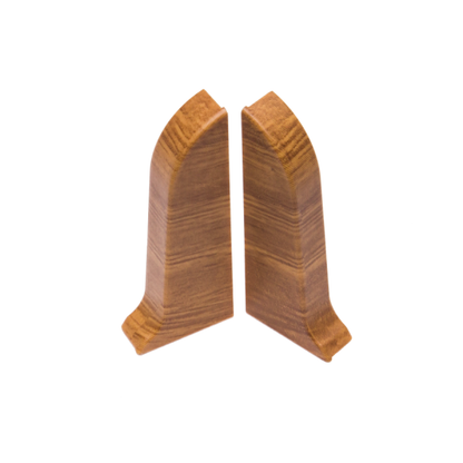 Zaślepki do listwy przypodłogowej Classic 22x59mm 1kpl=2szt(L+P) Cezar Dąb Piastowski Mat