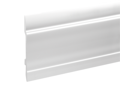 Listwa przypodłogowa LPC-25 144x13,2mm Cezar Biały Mat 2,44m