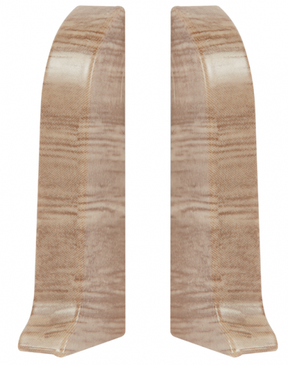 Zaślepki do listwy przypodłogowej Classic 22x59mm 1kpl=2szt(L+P) Cezar Dąb Canyon Mat