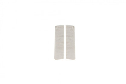 End caps for MASTERLINE skirting board 15x60mm 1 set = 2 pcs (L+R) Cezar Morgins Pine Mat