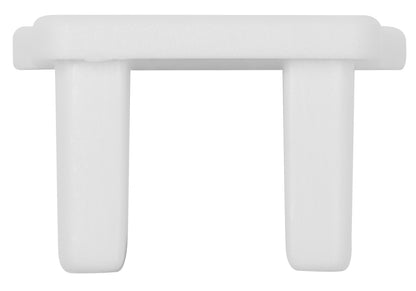 Zaślepki PVC do szyny karniszowej PRIMELINE1 1kpl=2szt Cezar Biały