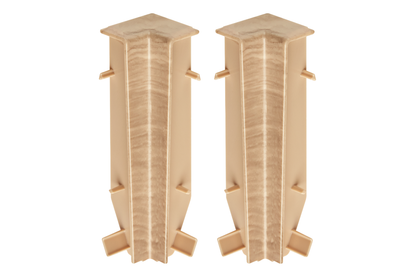 Внутренний угловой профиль для плинтуса MASTERLINE 13x80 мм. 1 комплект = 2 шт. Cezar Siena Matt.