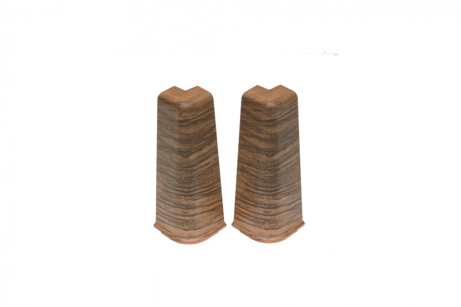 Narożnik zewnętrzny do listwy przypodłogowej Hi Line 23,4x75mm 1kpl=2szt Cezar Dąb Kantabryjski Mat