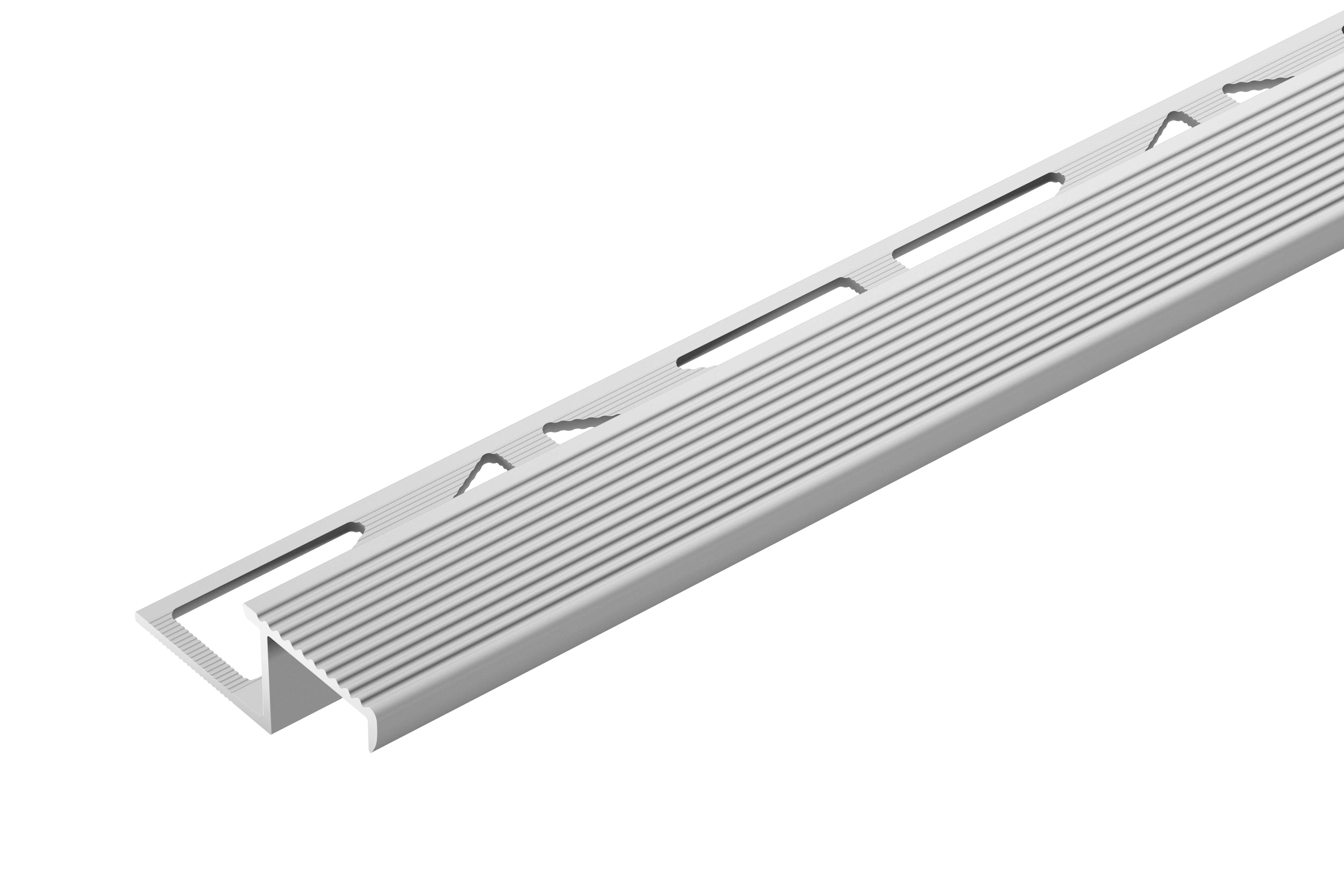 Profil schodowy aluminiowy ZET Cezar Srebrny Mat 2,50m