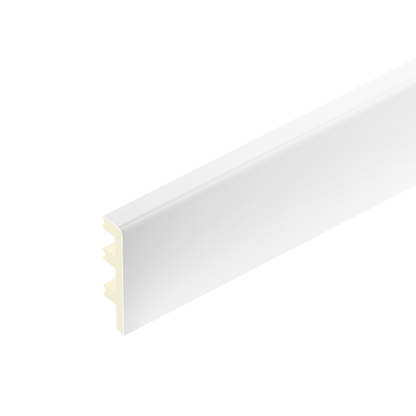 Listwa przypodłogowa PVC Status Line 65x15mm CEZAR Biały RAL9003 półmat 2,20m