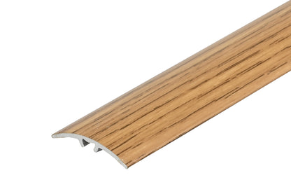 Aluminum threshold profile 30mm 5in1 Cezar Oak Matte 2.79m