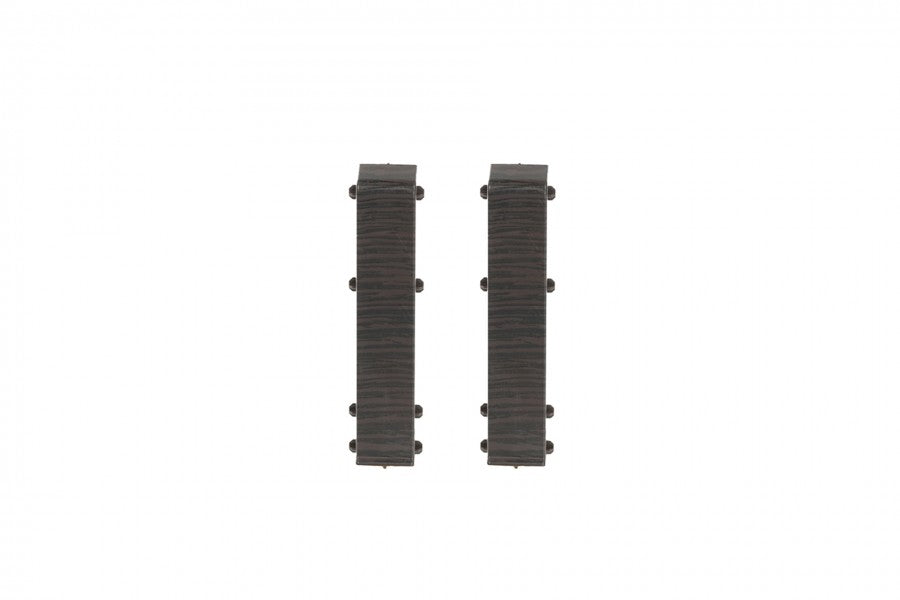 Łącznik do listwy przypodłogowej Hi Line 23,4x75mm 1kpl=2szt Cezar Wenge Ciemny Mat