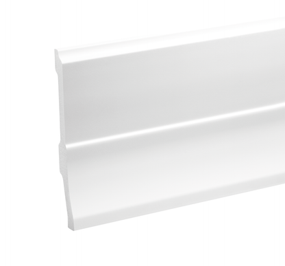 Listwa przypodłogowa LPC-35 160x25mm Cezar Biały Mat 2,44m