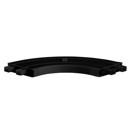 PVC internal arc for PROLINE2 Cezar rail, Black, RAL9005