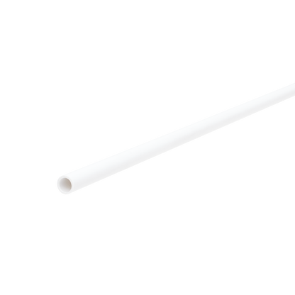 Rura okrągła PVC 7x1mm Cezar Biały Mat 1m
