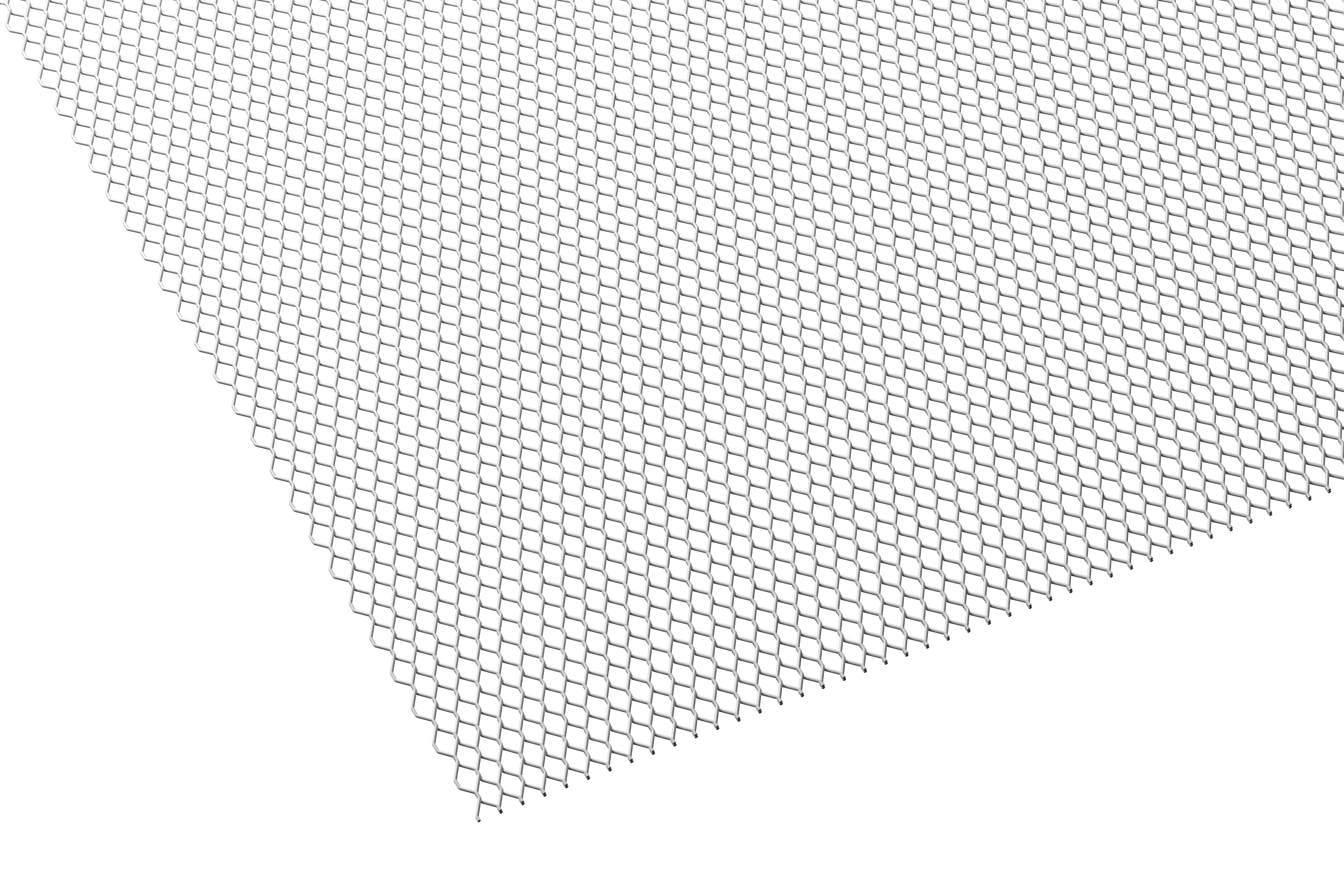 Blacha aluminiowa 250mm gr.1mm siatka Cezar Naturalny 0,50m