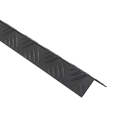 Kątownik aluminiowy schodowy 30x30x1,5mm Cezar Czarny mat 2,50m