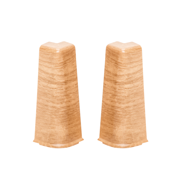 Narożnik zewnętrzny do listwy przypodłogowej Hi Line 23,4x75mm 1kpl=2szt Cezar Dąb Dublin Mat