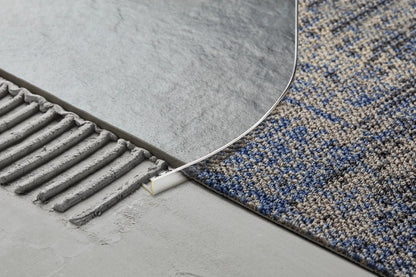 Profil do glazury aluminiowy narożny 15mm do łuków Cezar Naturalny 2,50m