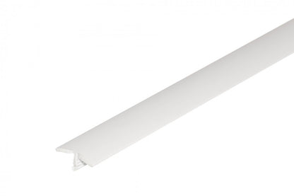 ПВХ соединительный профиль 17 мм, цвет Cezar White, матовый RAL9003, 2,75 м