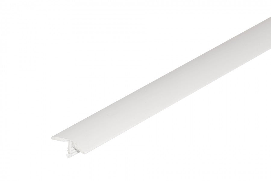 PVC joint profile 17mm Cezar White RAL9003 Matt 2.75m