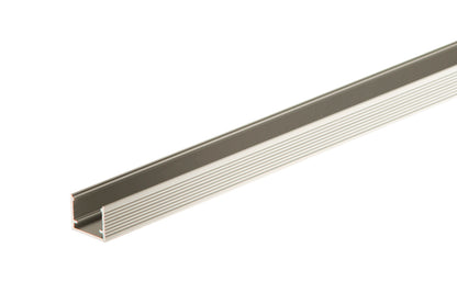 Aluminum strip for LED strip 14x12mm CEZAR Silver matt 2m