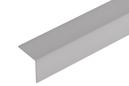 PVC angle 15x15x1.1mm Cezar Light Gray Matte 2.75m