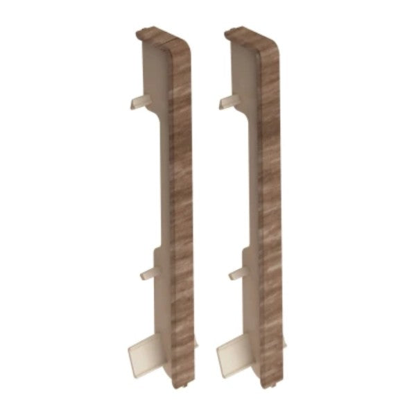 Connector for MASTERLINE skirting board 13x80mm 1 set = 2 pcs Cezar Tea brown Mat