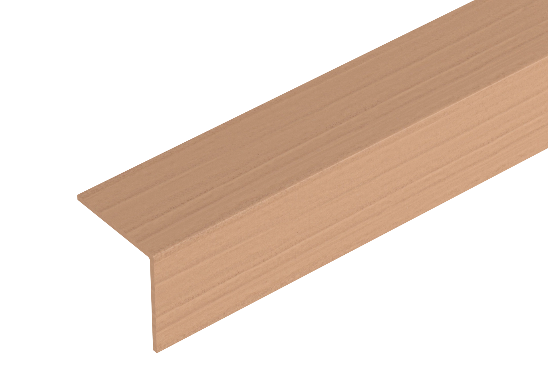 Kątownik PVC 15x15x1,1mm Cezar Wenge Mat 2,75m